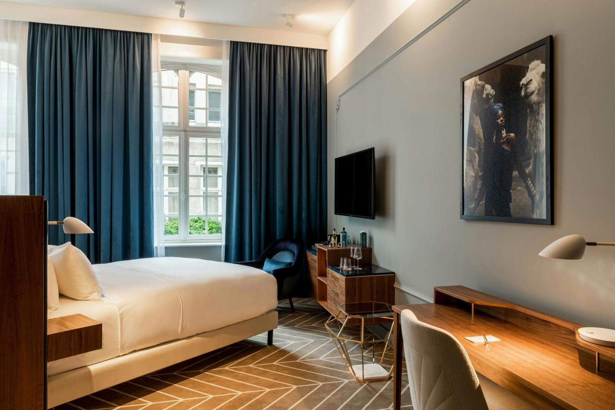 安特卫普蓝宝石之家傲途格精选酒店 外观 照片 A room at the hotel
